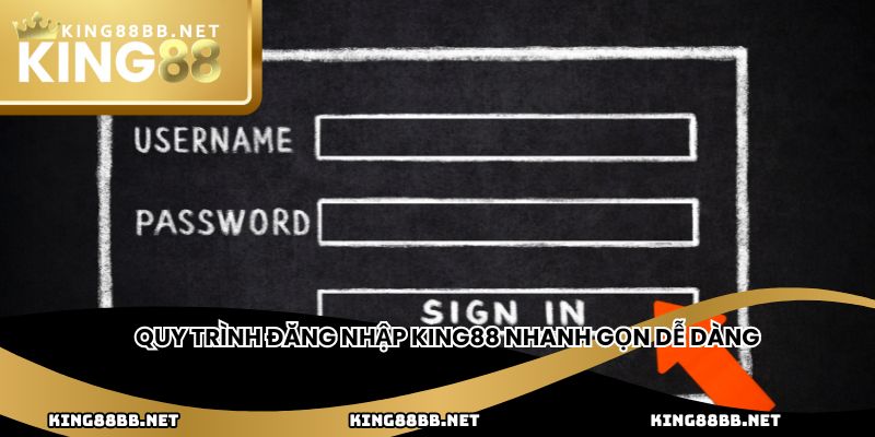 Quy trình đăng nhập king88 nhanh gọn dễ dàng